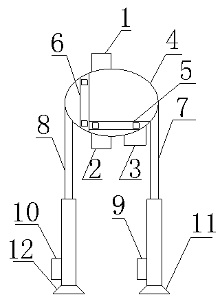 Telescopic flowerpot