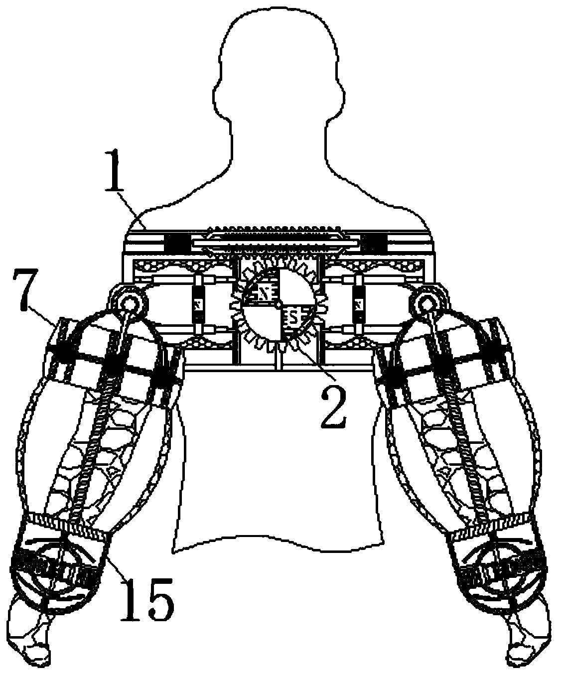 Real-time temperature monitoring and protecting device for critical patient suffering from hemorrhagic shock