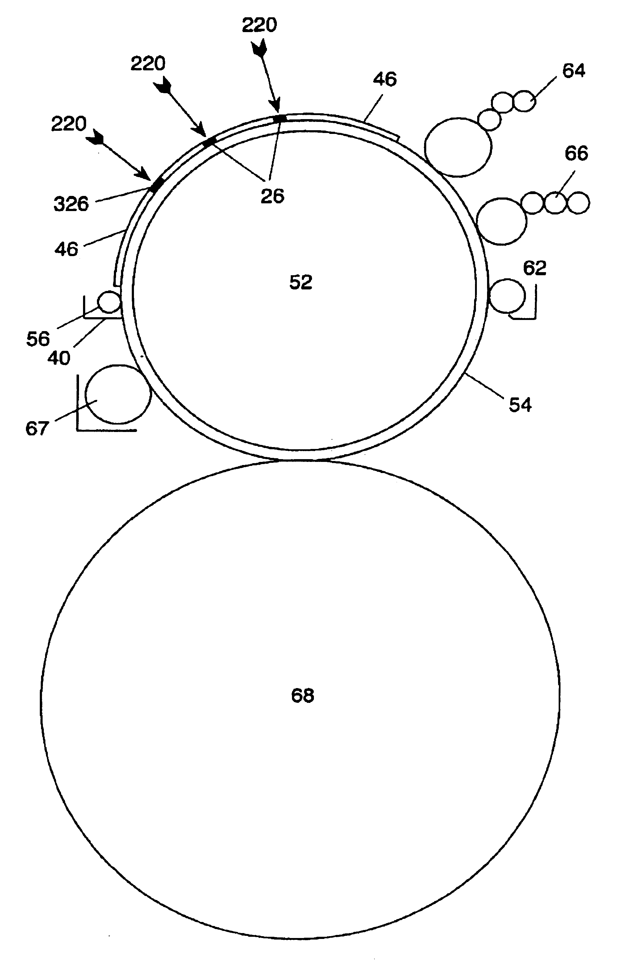 Method and a plate for digitally-imaged offset printing