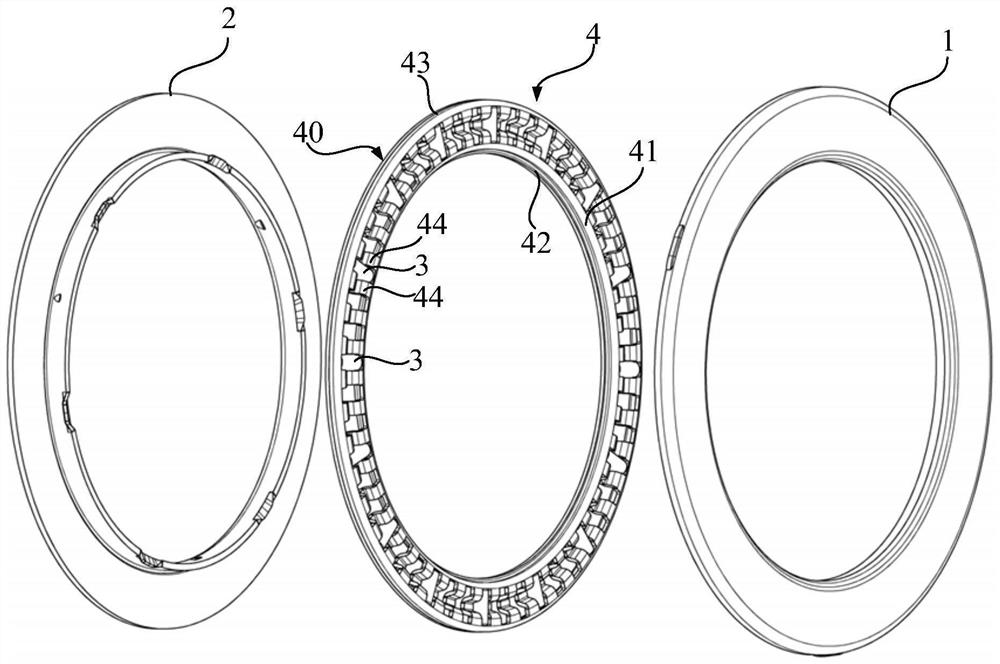 Thrust bearing and cage for thrust bearing