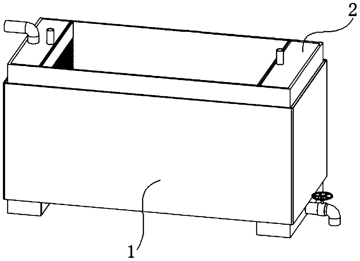 A test device and test method for remediating polluted soil based on magnetic-electric combination