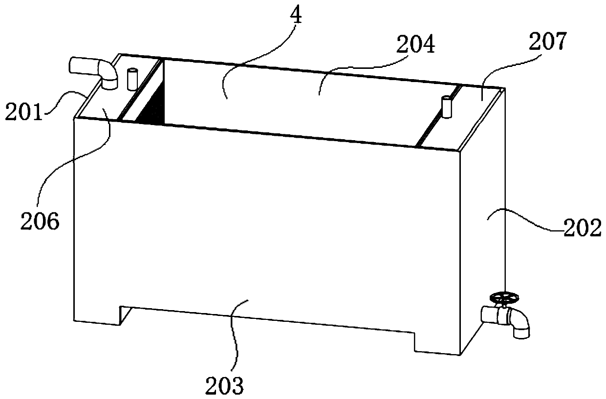 A test device and test method for remediating polluted soil based on magnetic-electric combination