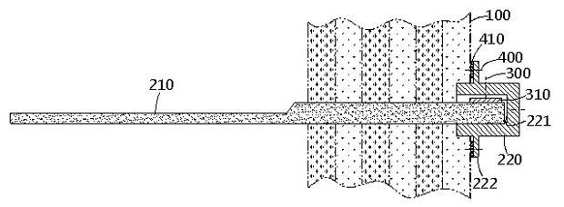 A novel graphite heater with a single end fixed