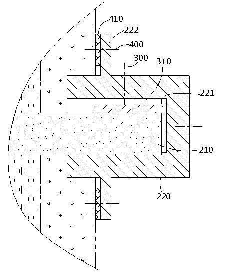 A novel graphite heater with a single end fixed