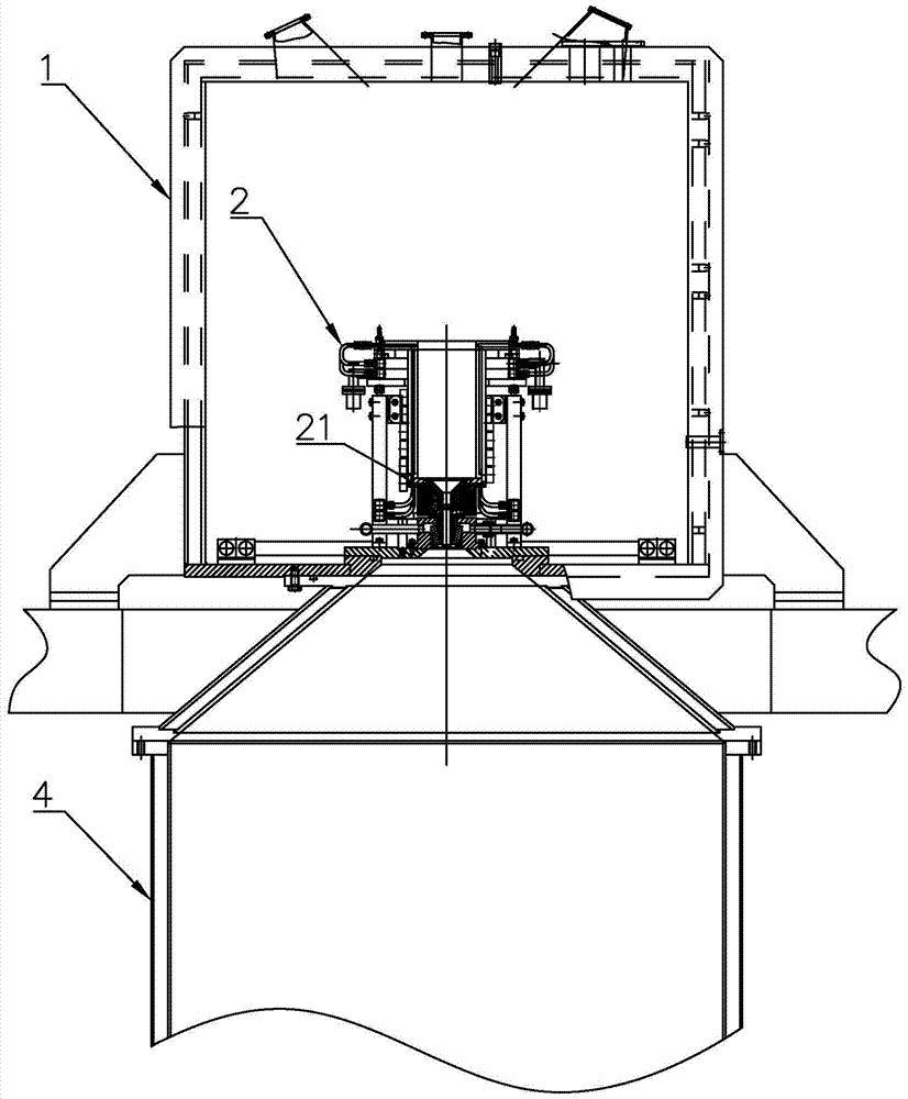 Air-jet air-cooled ultrafine titanium alloy atomization device and its air-jet air-cooled spray disc