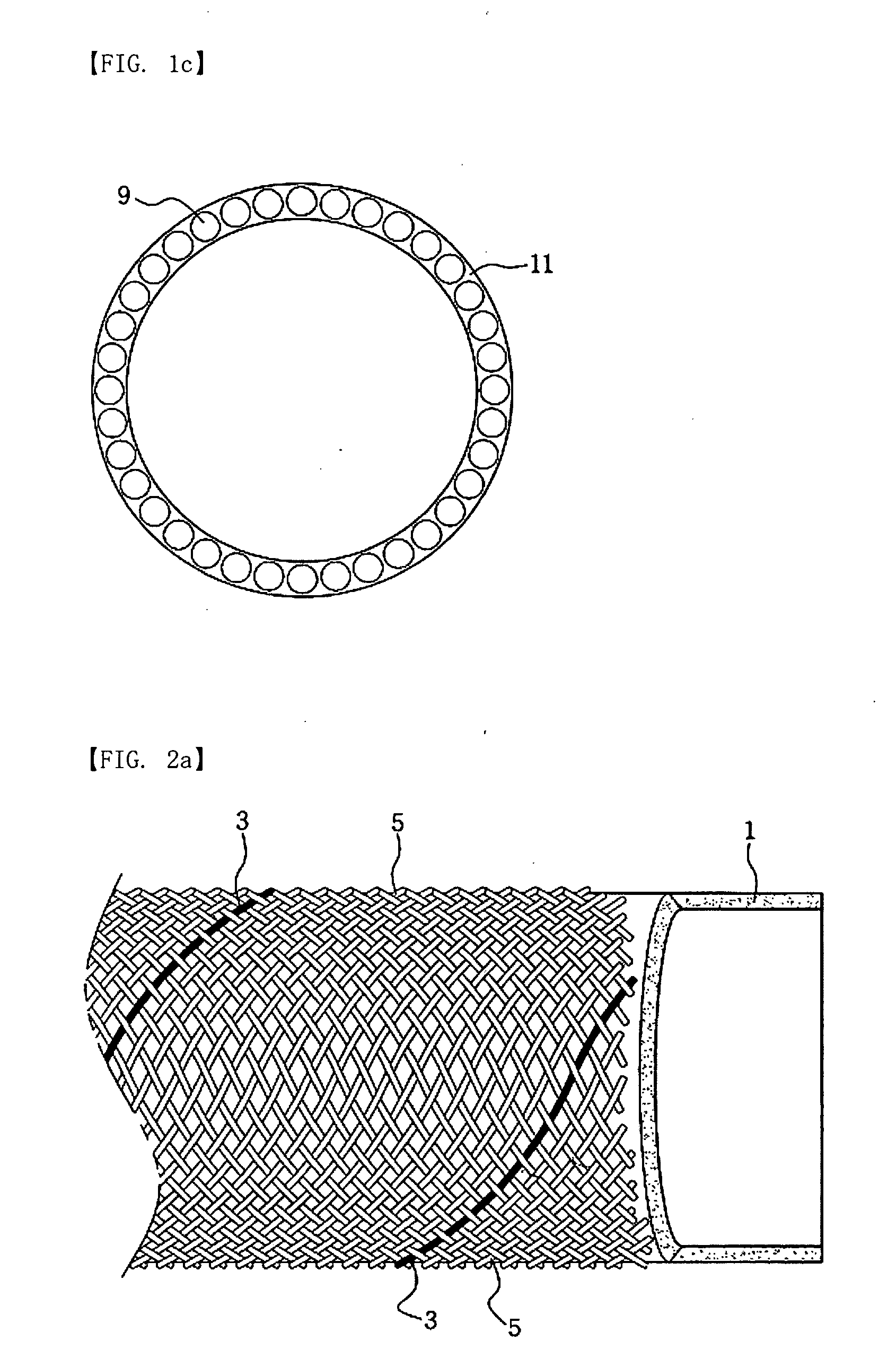 Hollow fiber membrane for feeding mixture into hollow space thereof