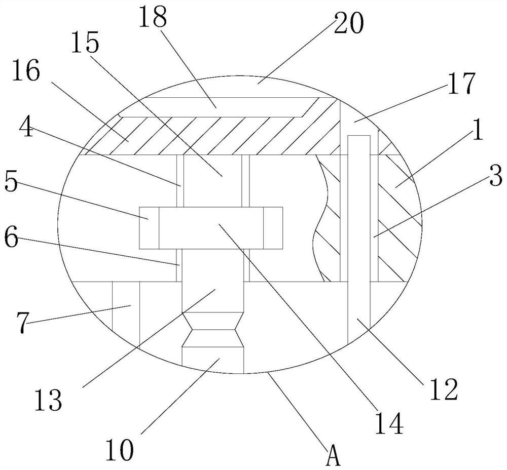 Stamping device for sheet metal part machining