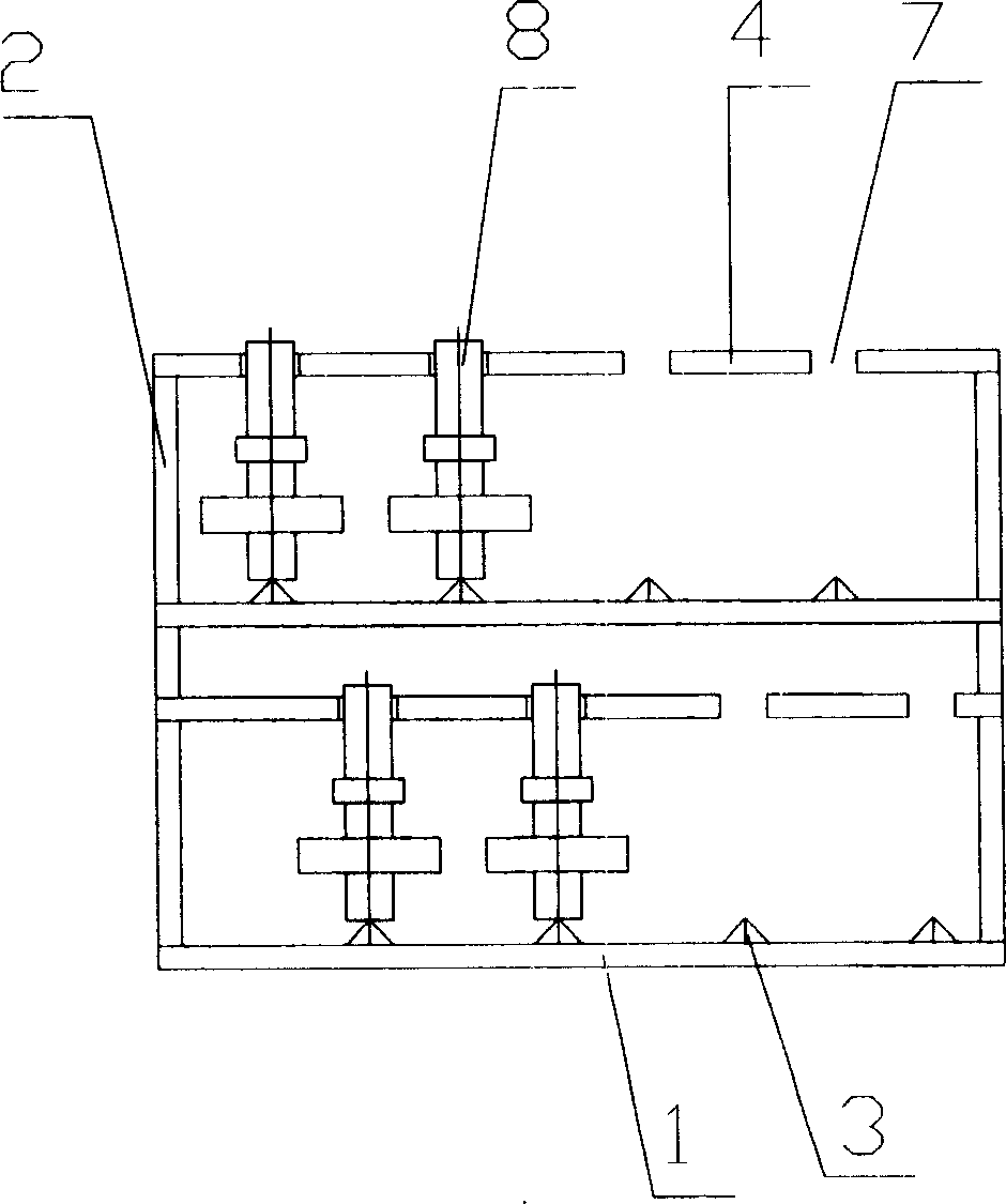 Quenching for material rack by high pressure gas