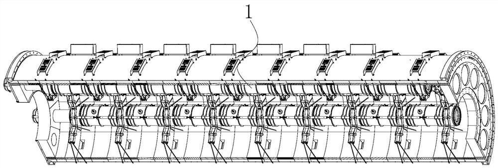 Coated ceramic furnace tube leakage-proof device and detection method