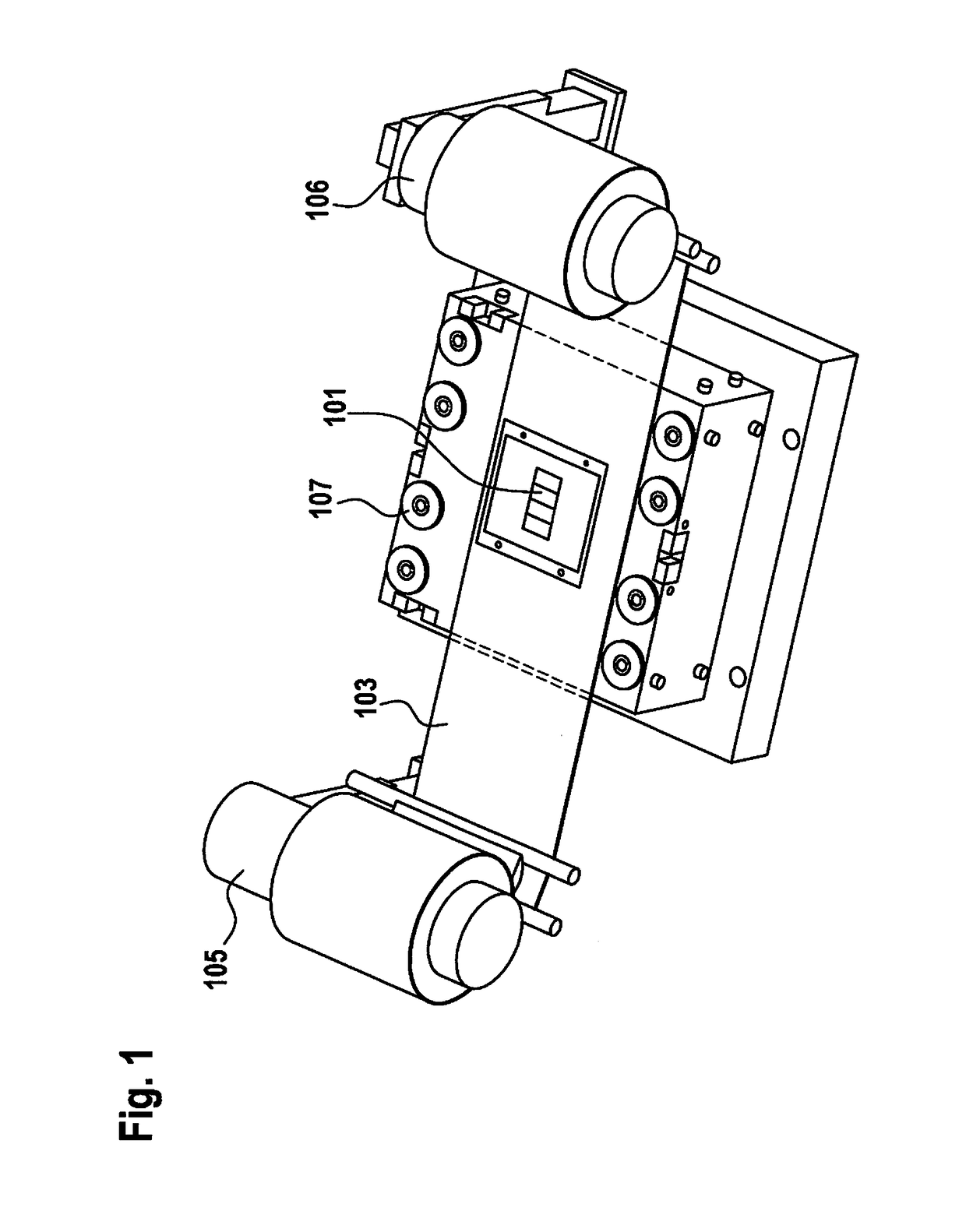 Method for manufacturing camera modules and a camera module array