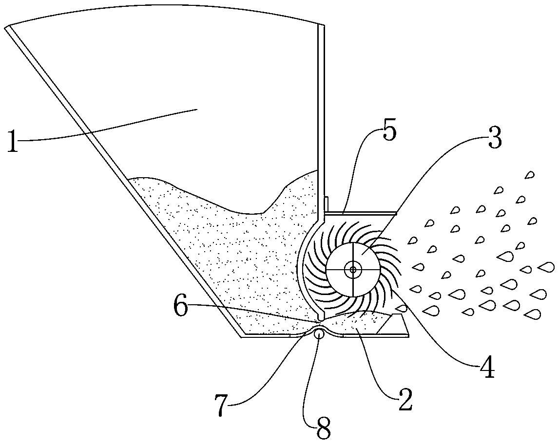 Fast mortar construction device