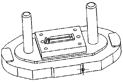 A kind of bending process method of turbine blade