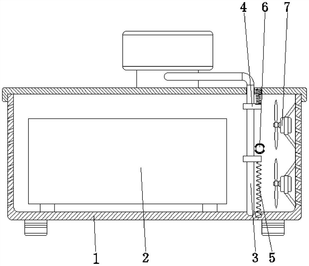 Lithium battery heat dissipation device