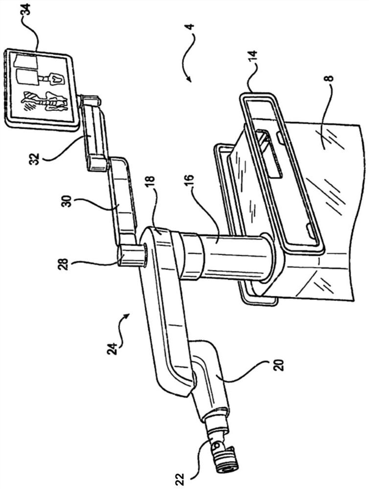 A camera tracking bar of a camera tracking system for computer assisted navigation during surgery