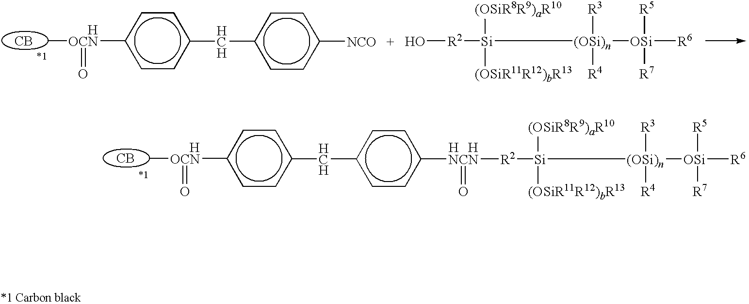 Surface-Modified Carbon Black and Dispersion Thereof