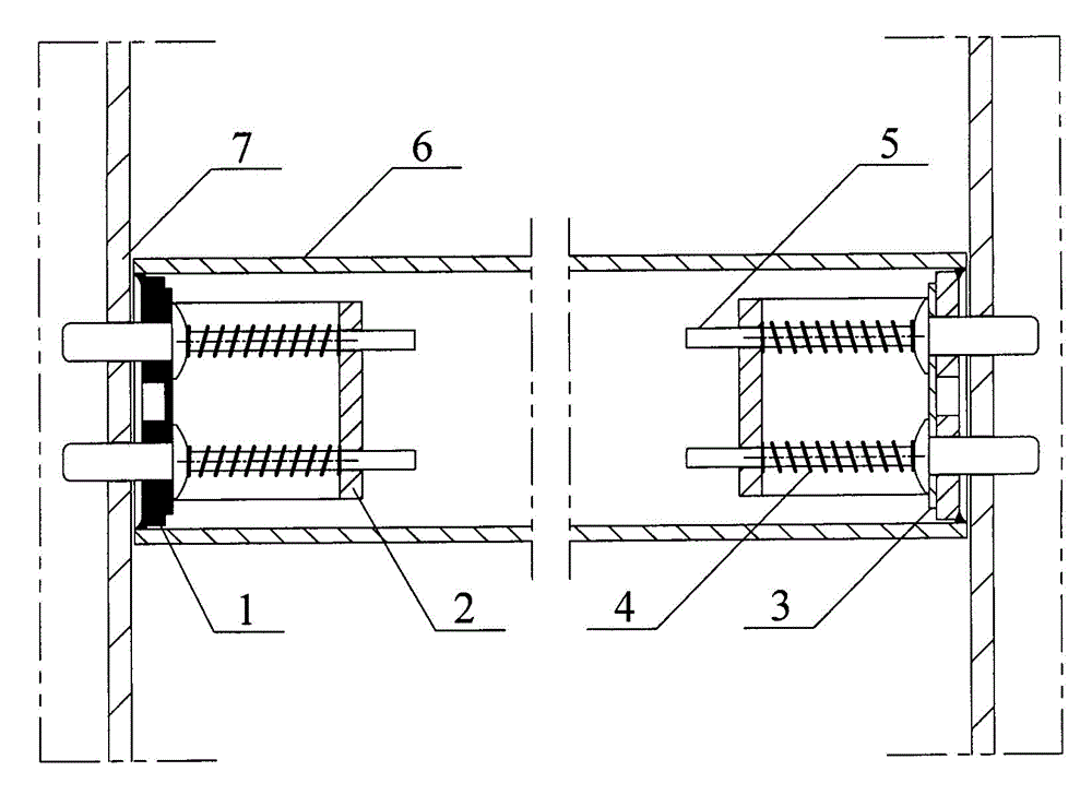 Assembly type railing inserting and positioning device