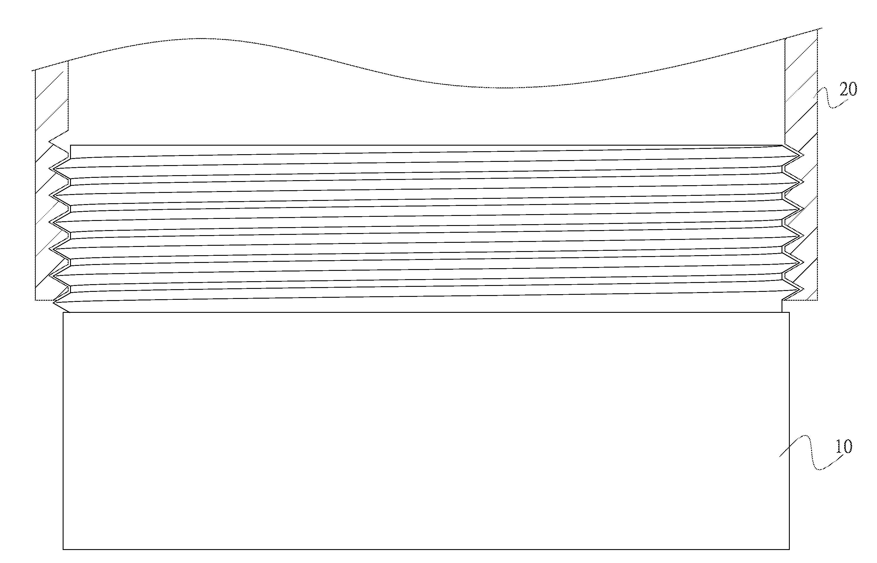 Thread structure of an aerator for water faucet outlet