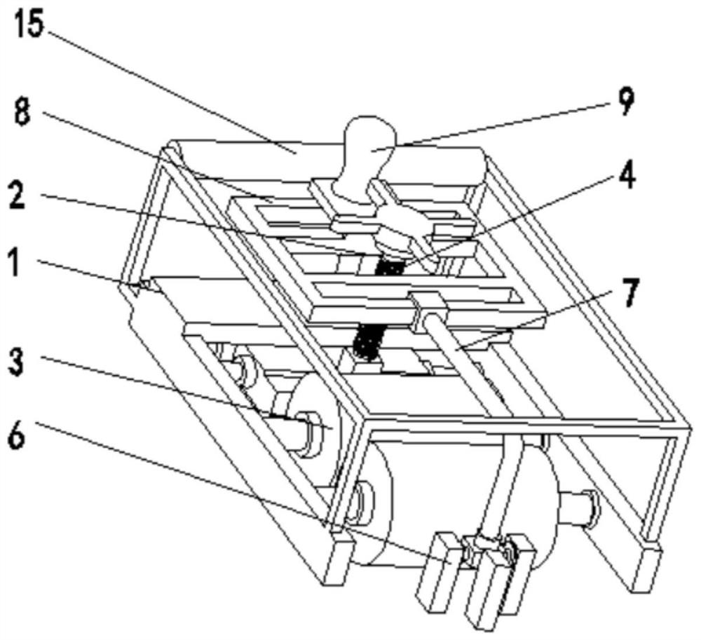 Road leveling mechanical device