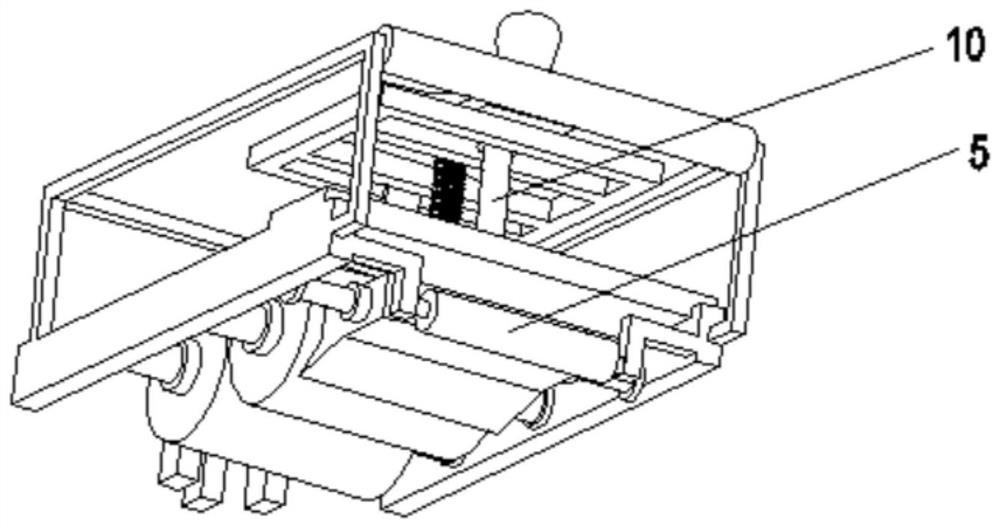 Road leveling mechanical device