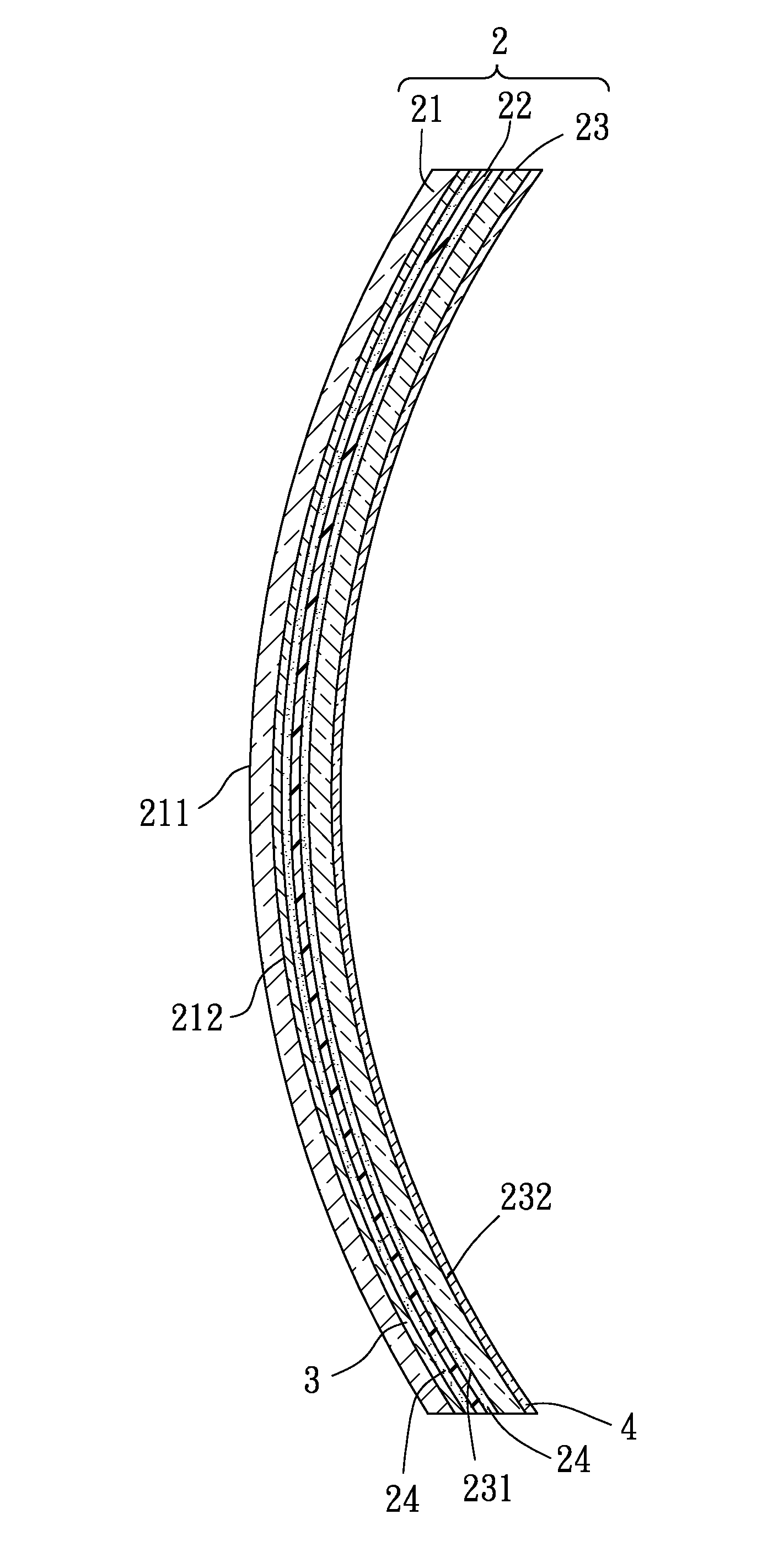 Color contrast enhancing sunglass lens