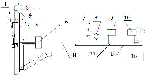 Earth pressure balance shield mud cake prevention system based on synchronous jet flow