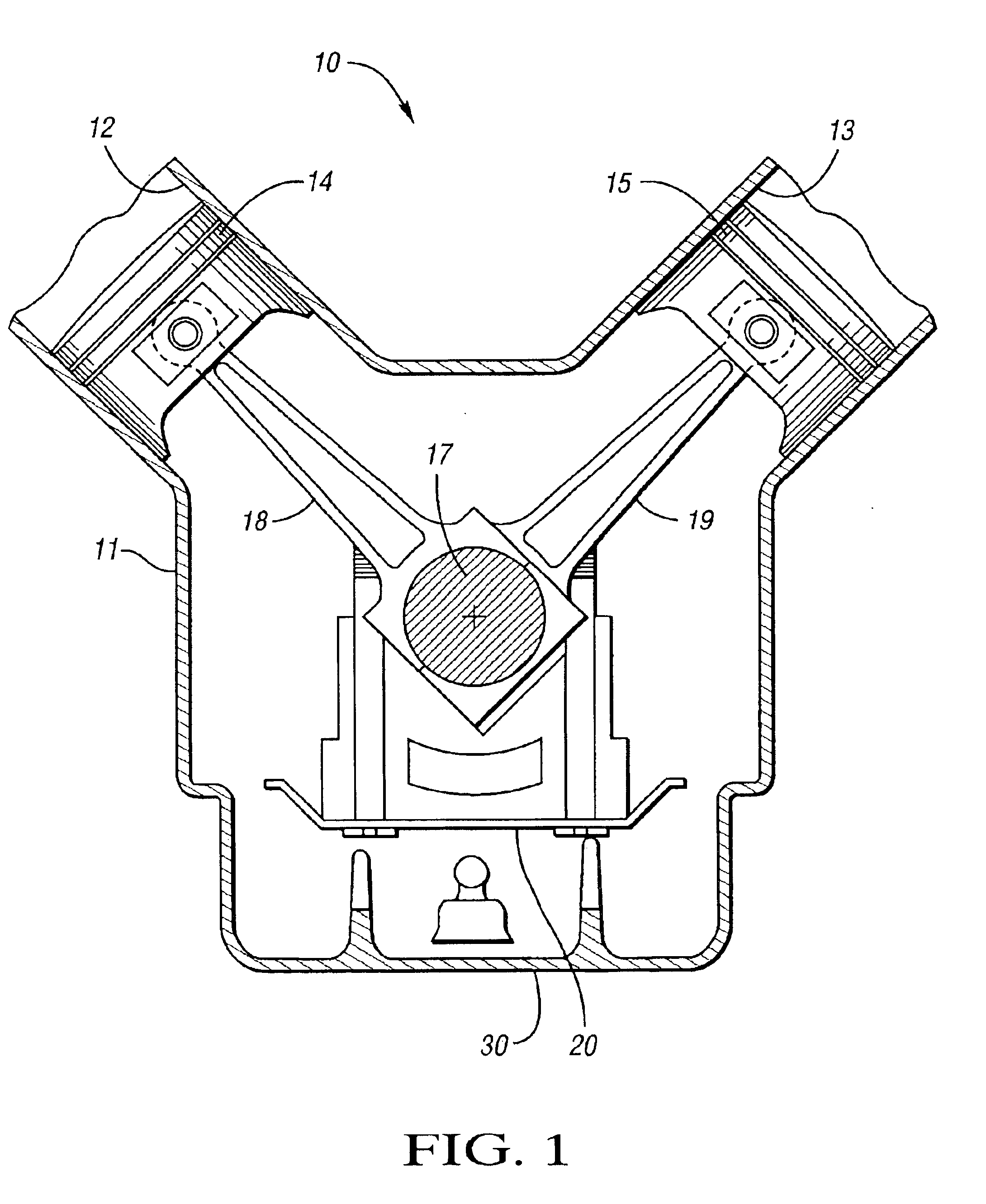 Oil pan with vertical baffles for oil flow control