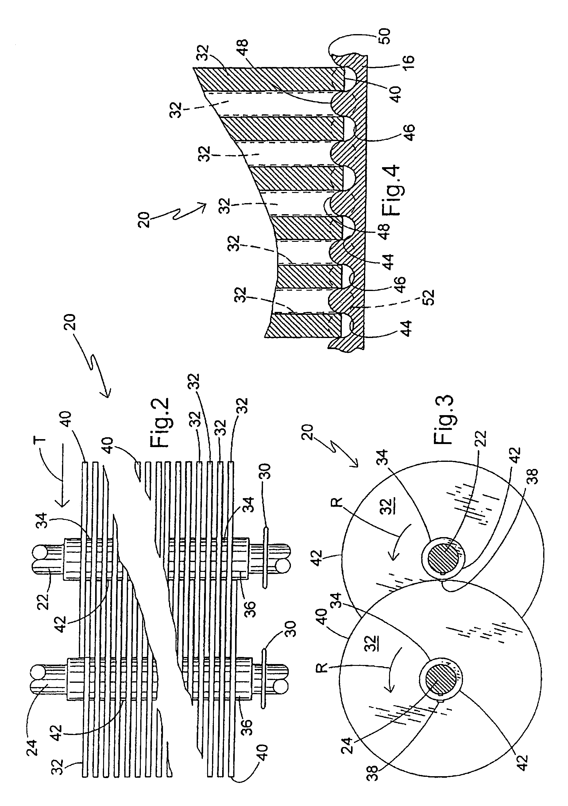 Embedment roll device