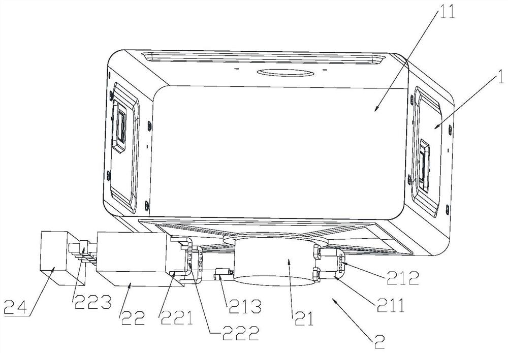 Cooking device and drainage control method thereof