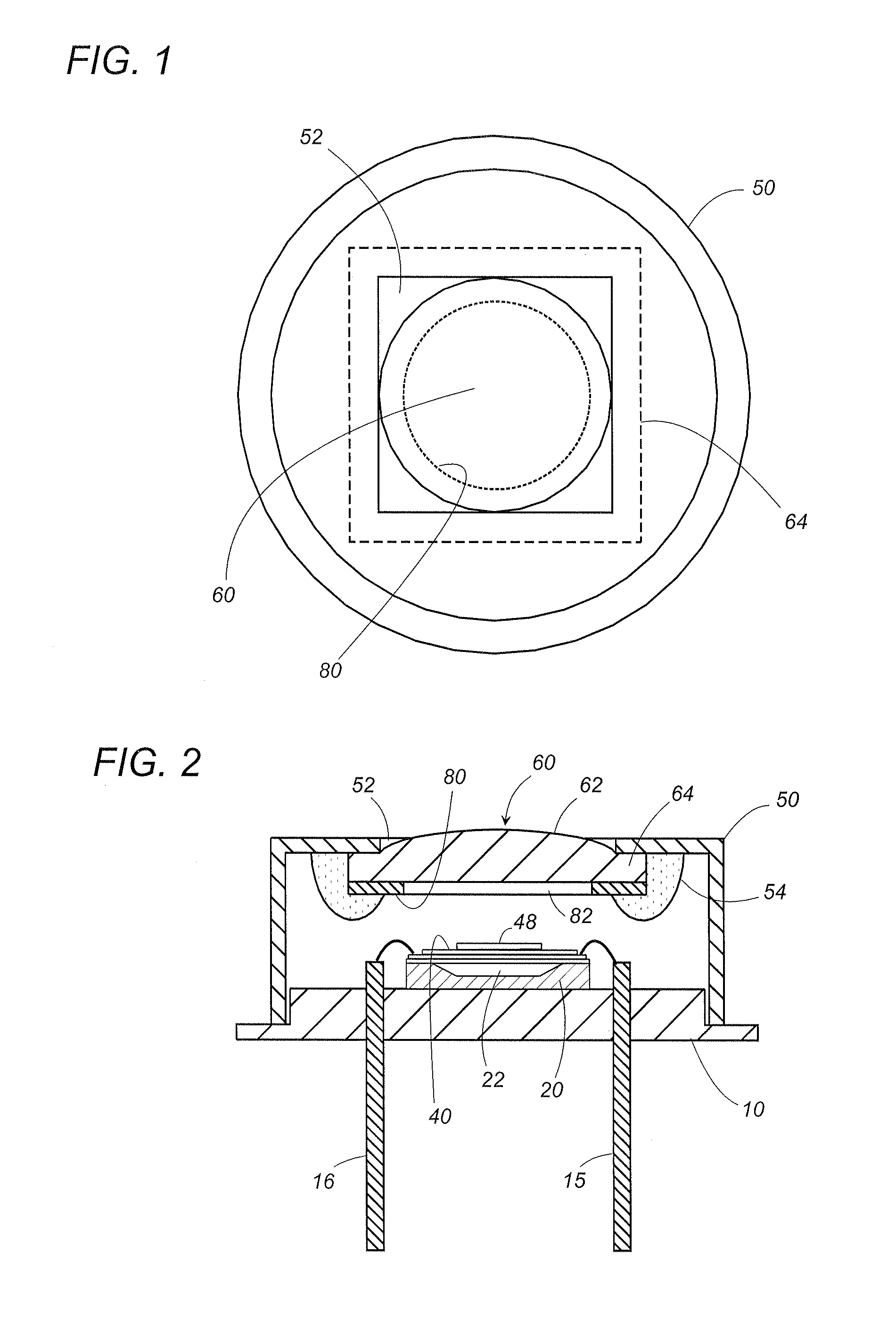 Infrared detection unit using a semiconductor optical lens