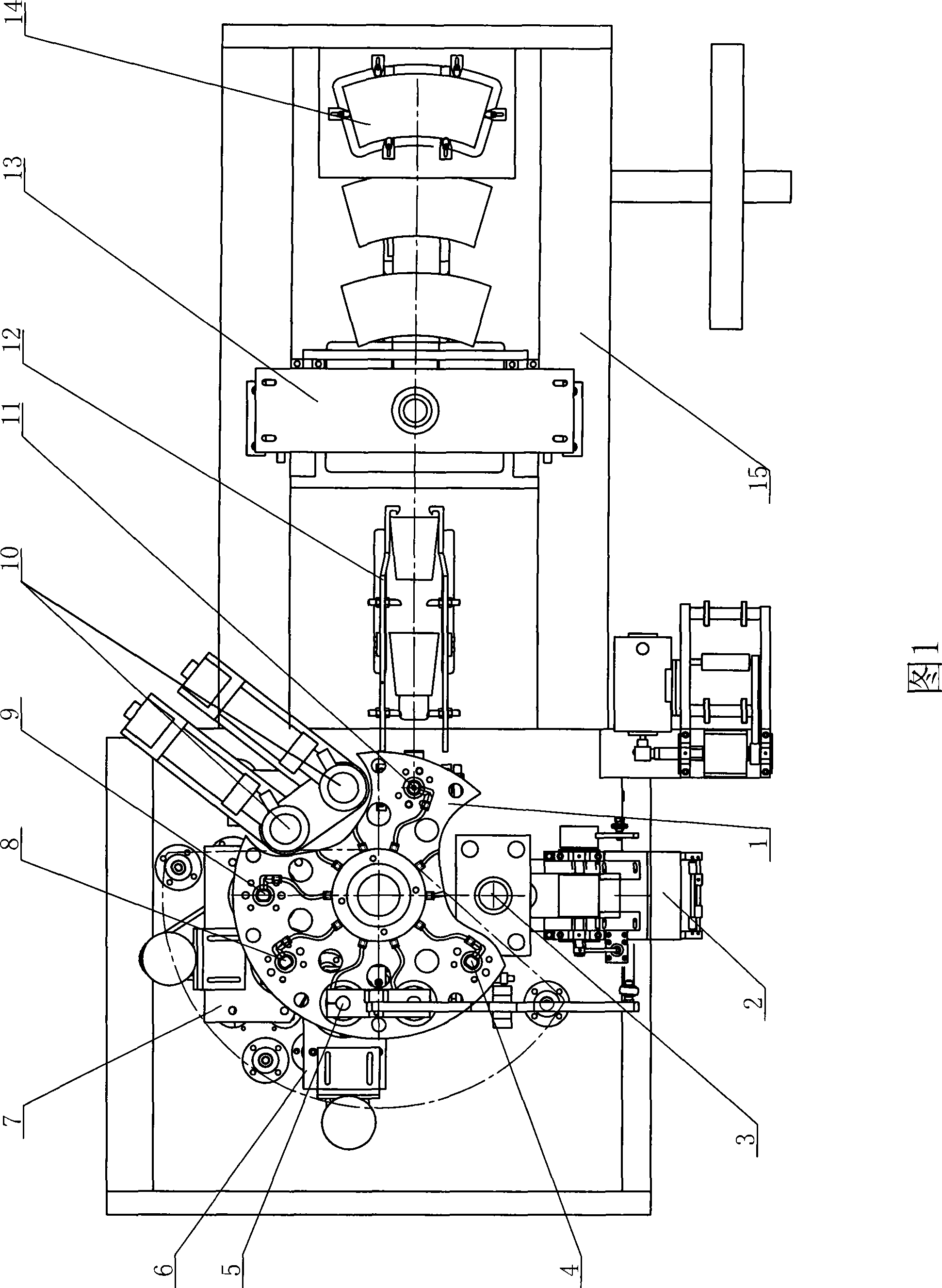 Paper cup making machine