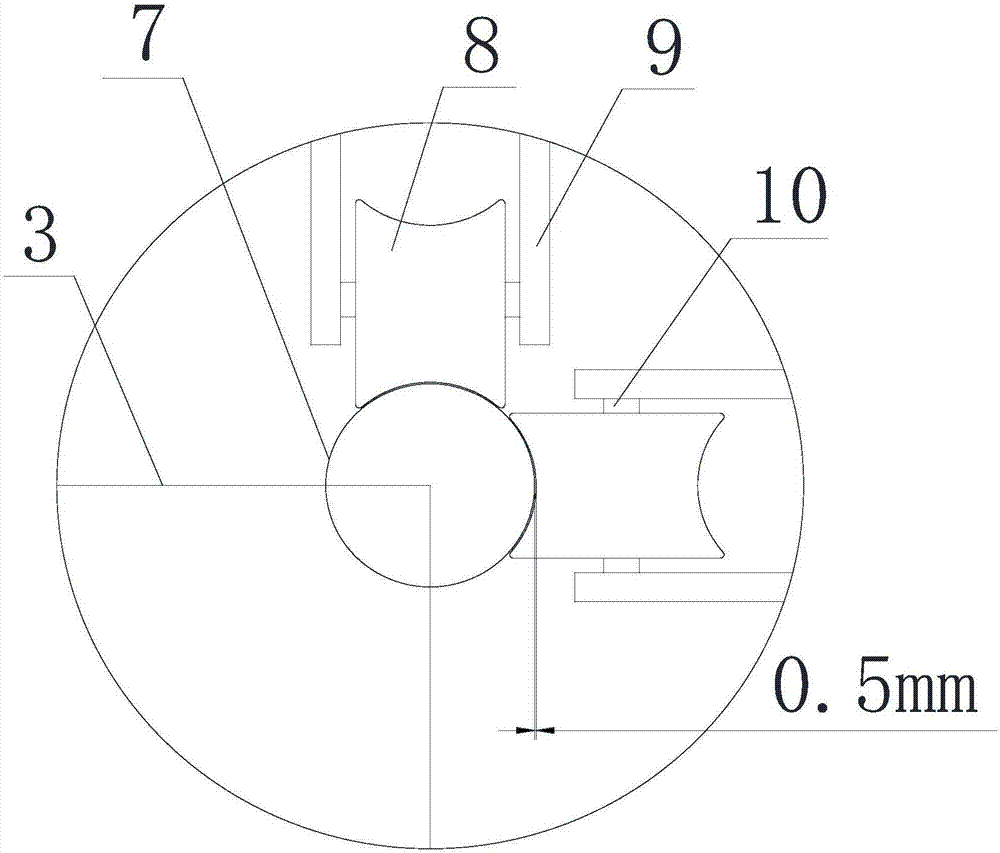 Platform connection structure and connection method for allowing construction elevator to reach working face of platform