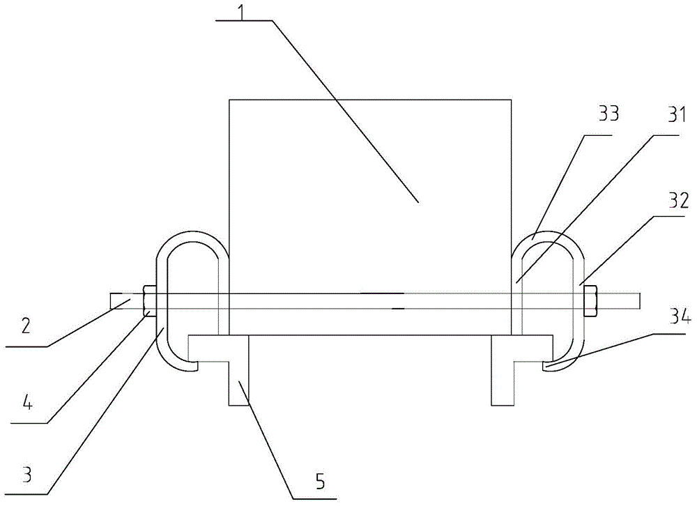 Electric winch for power transmission line