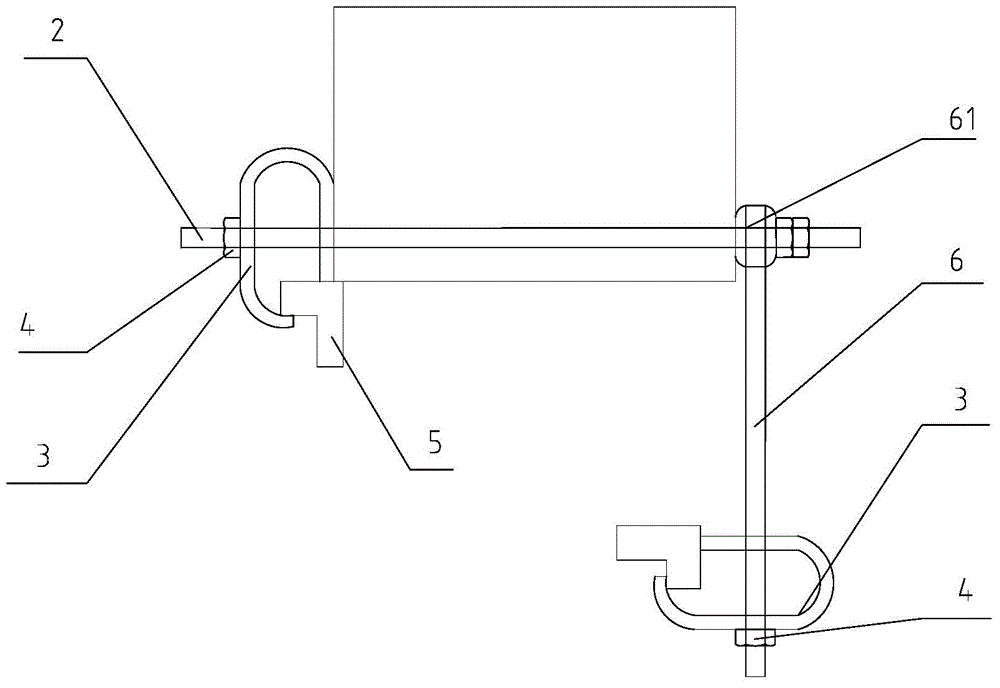 Electric winch for power transmission line