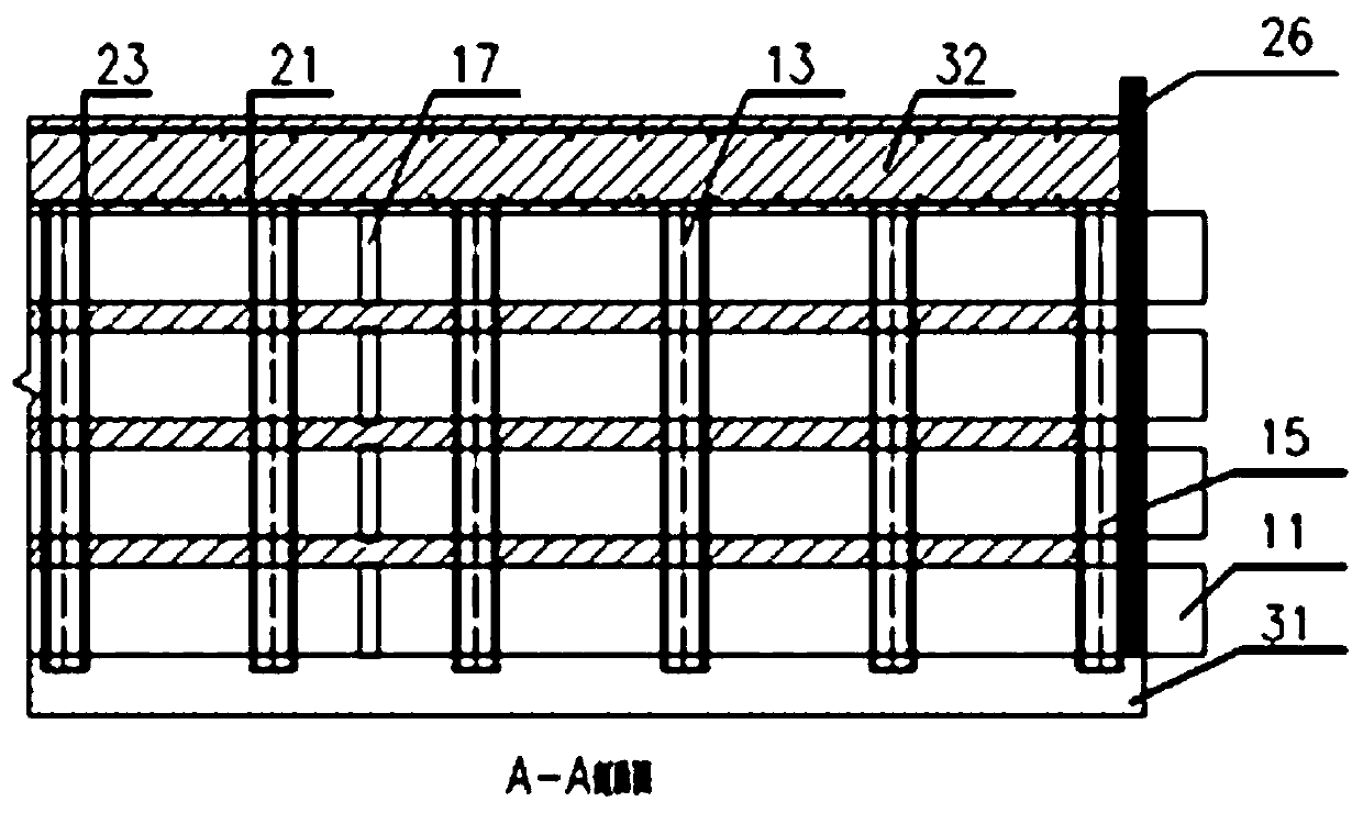 Duct bank array installation and encapsulation construction method