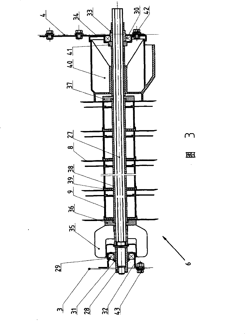 Harvester Stalk Cutting Device