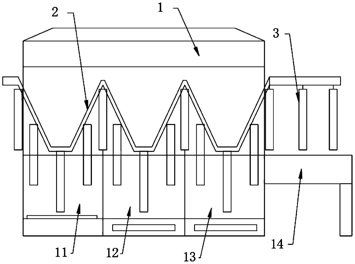 Aluminum alloy surface anodic oxidation coloring treatment production line and treatment process