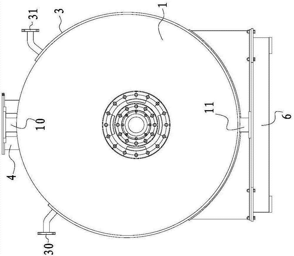 Material proportioning device for preparation of modified-asphalt waterproof coil material