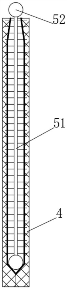 Counterweight telescopic oil-containing waste gas filtering equipment