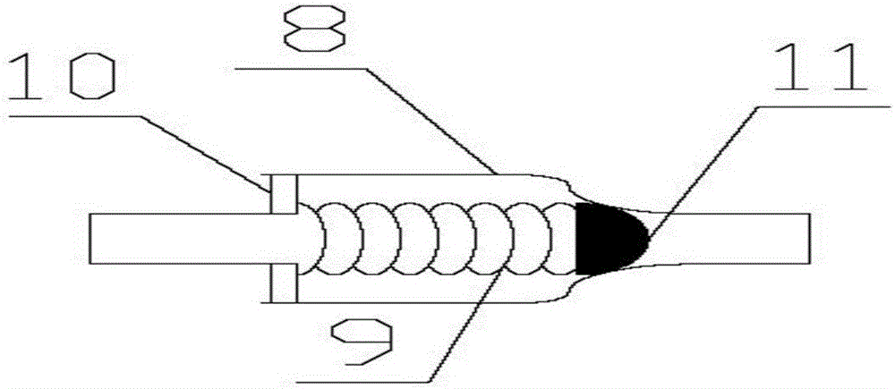 Simple and efficient trace-liquid injecting device