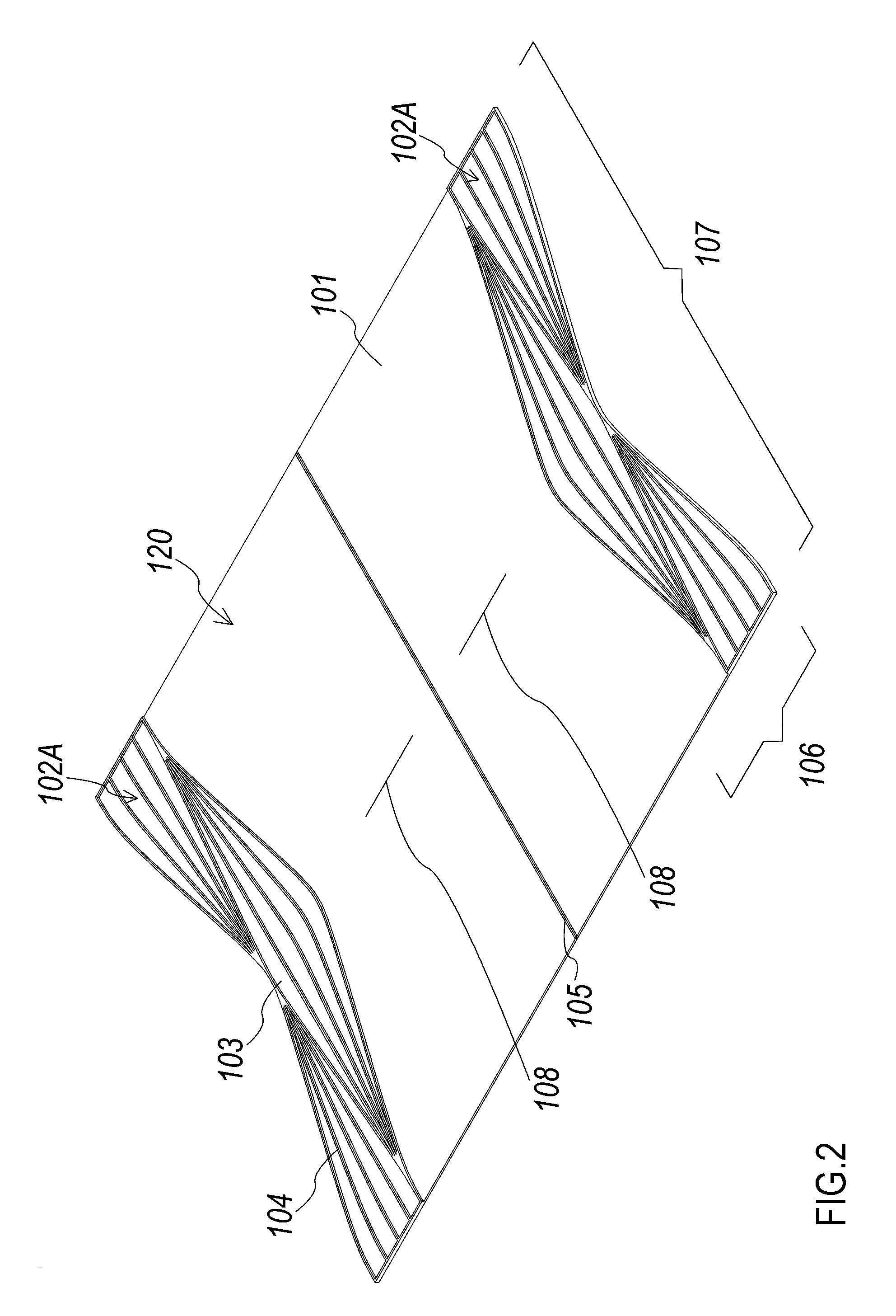 Multi-pattern lip cosmetic applicator