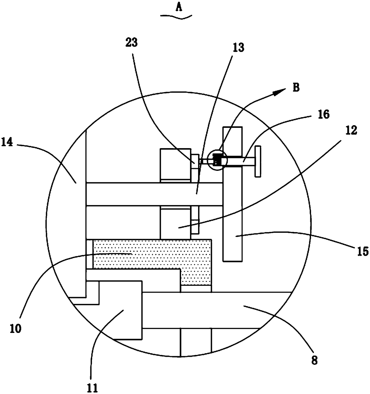 Processing tool for PCB product copper block browning and storage vehicle thereof