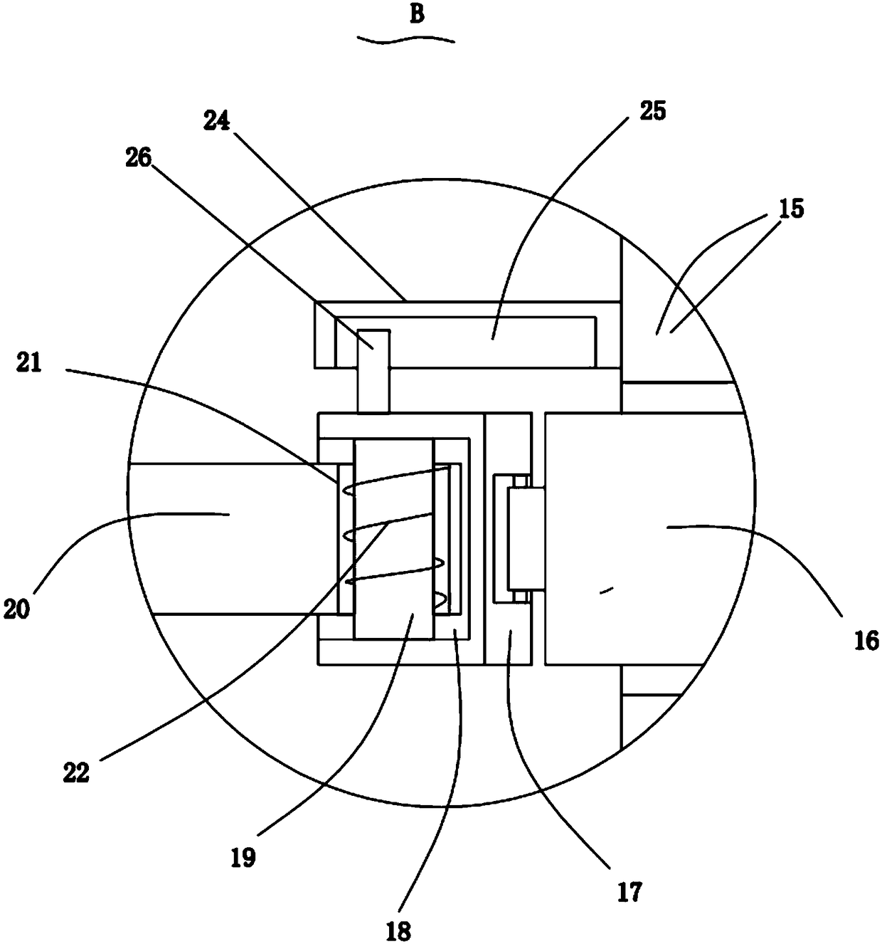 Processing tool for PCB product copper block browning and storage vehicle thereof