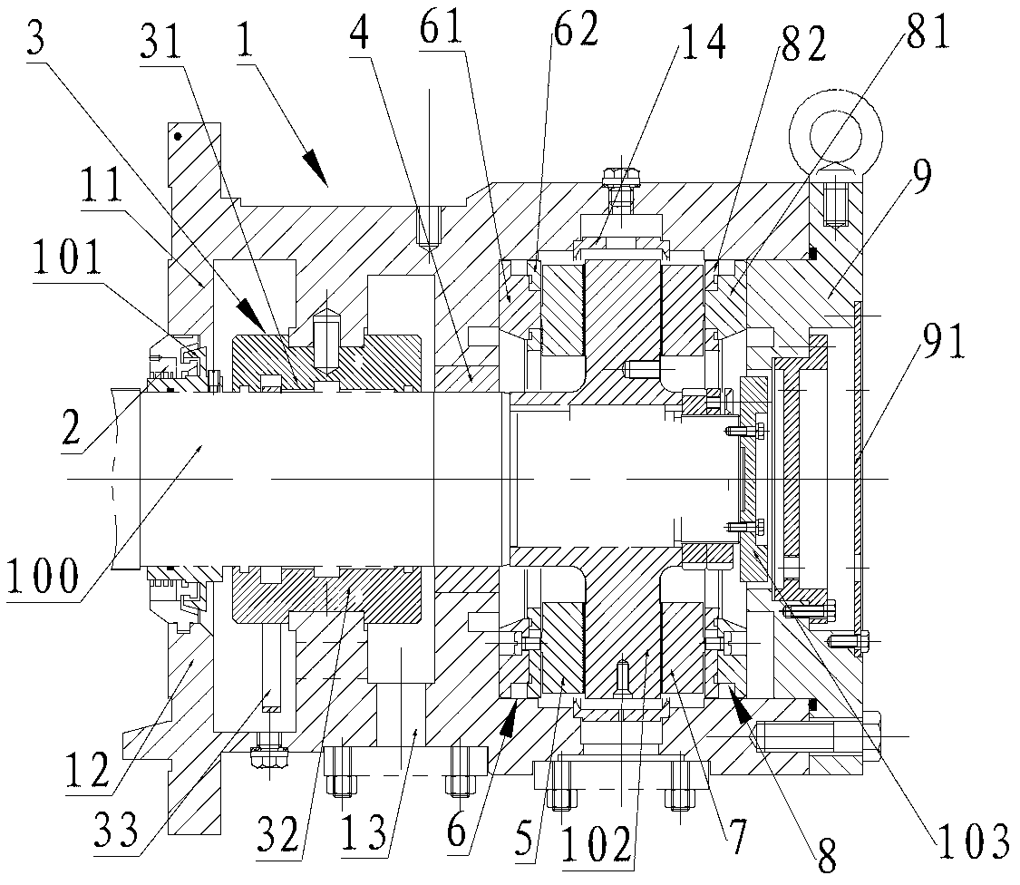 Bearing for main feed water pump