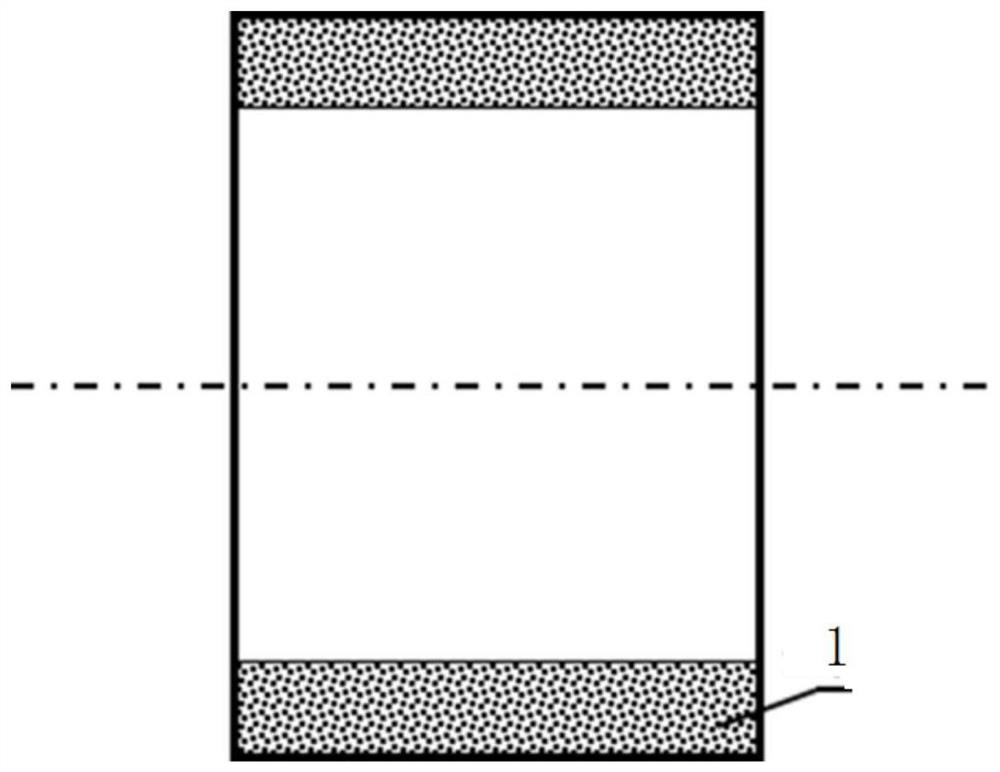 A kind of preparation method of multiphase titanium diboride/titanium carbonitride-stainless steel cermet hot rolling mill roll ring