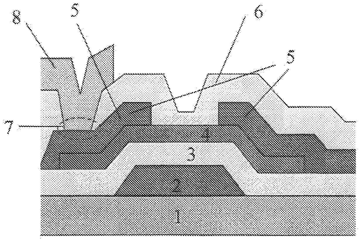 Oxide for semiconductor layer of thin film transistor, sputtering target, and thin-film transistor