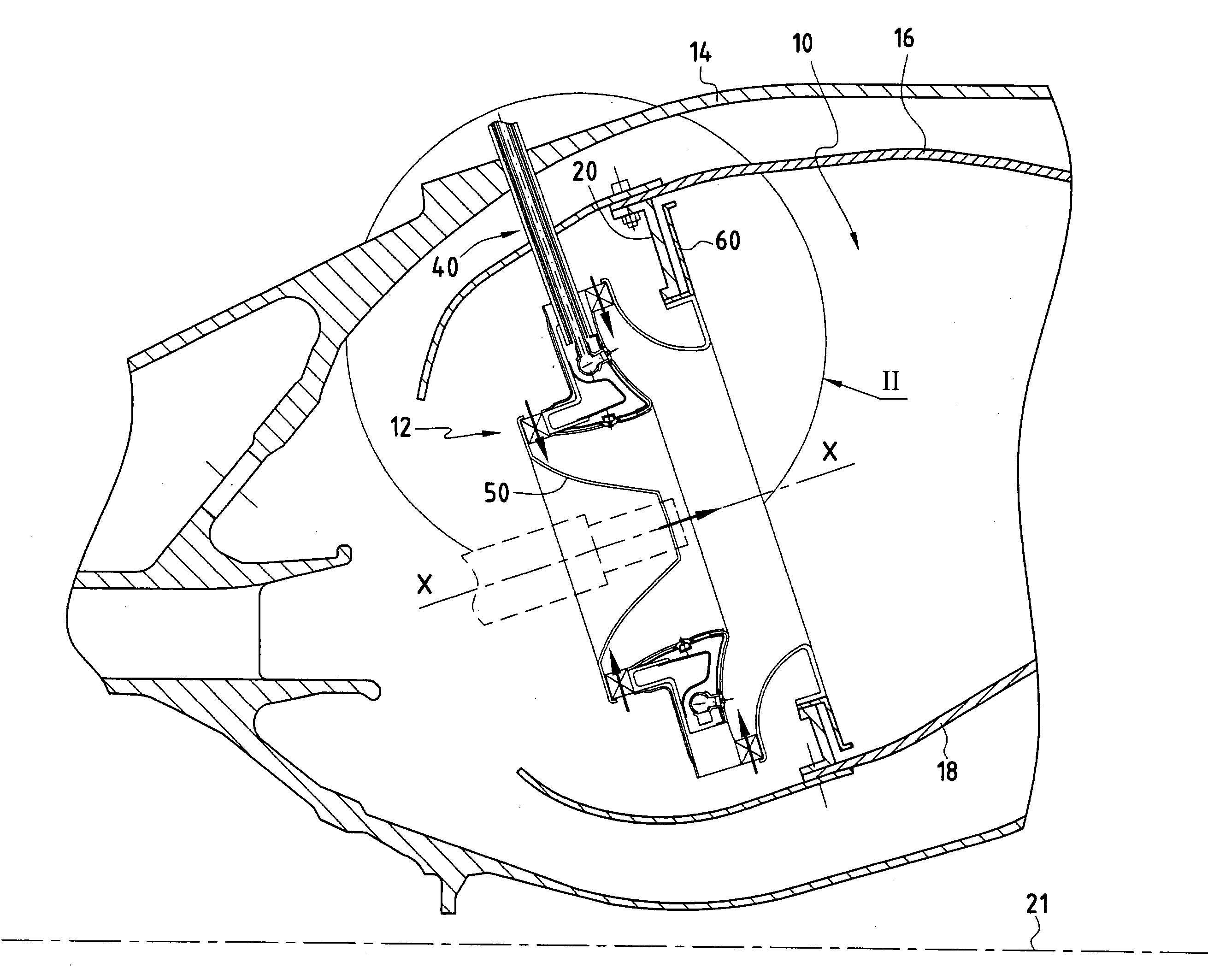 Multimode system for injecting an air/fuel mixture into a combustion chamber