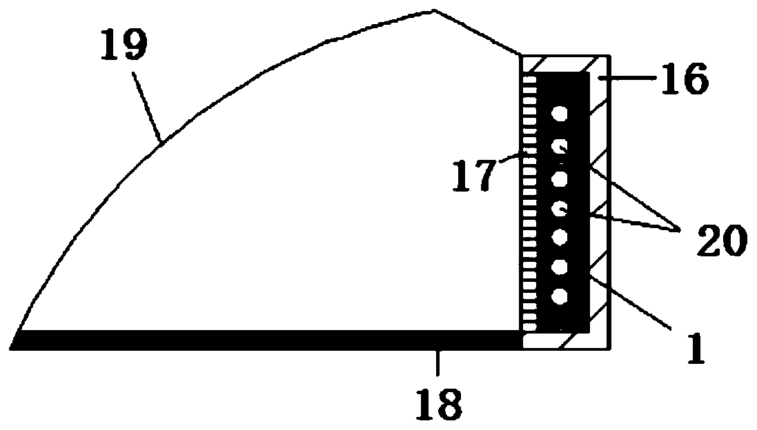 Greenhouse heating device