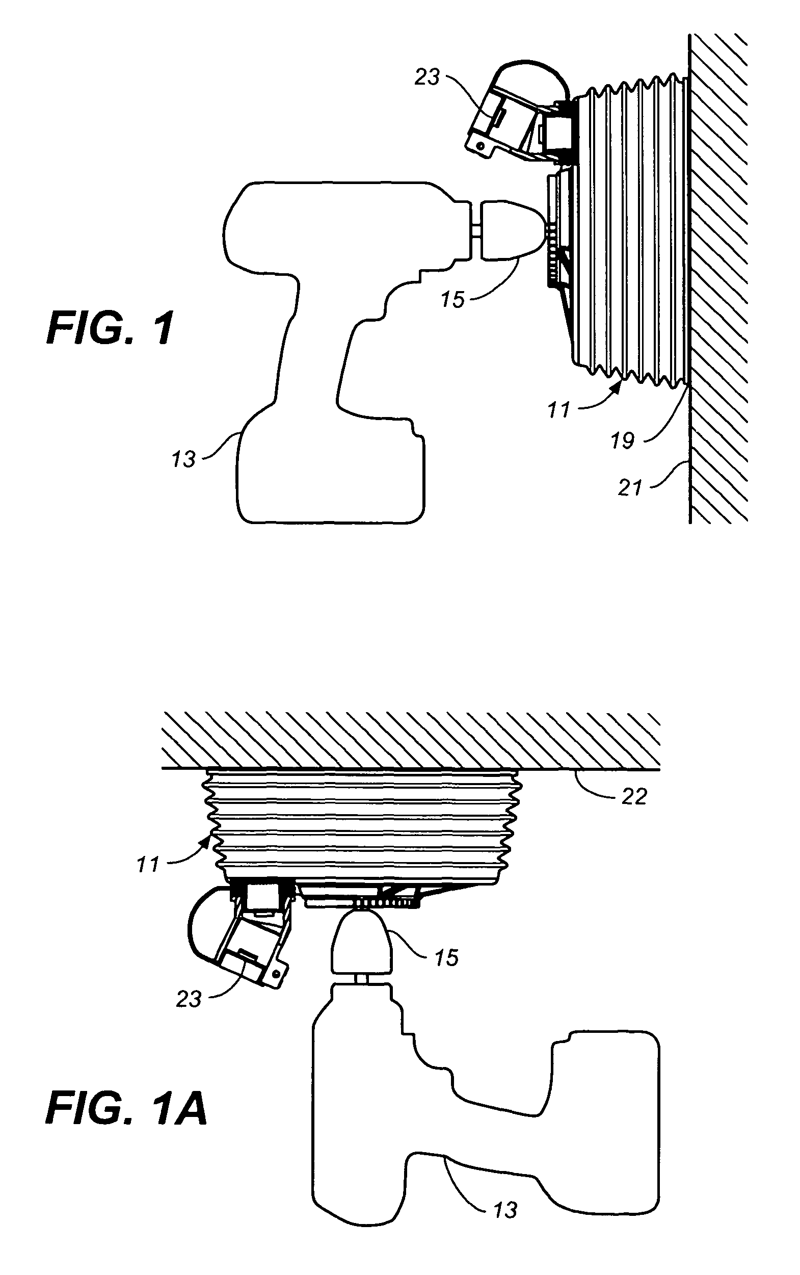 Debris shield for a rotary tool or machine