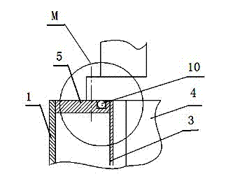 Low-temperature medium liquefaction device