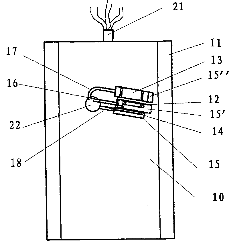 Concrete pipe cathode protection testing probe and testing method